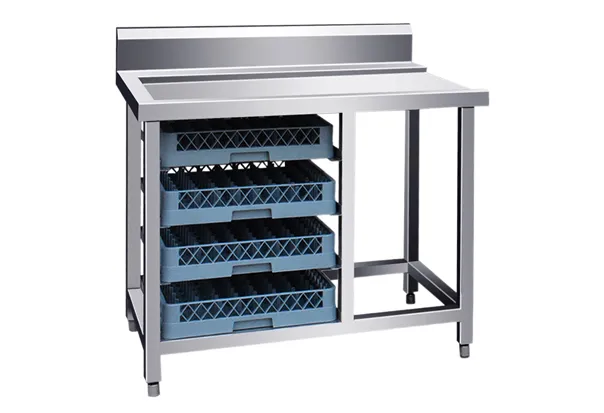 Mesa de trabajo comercial