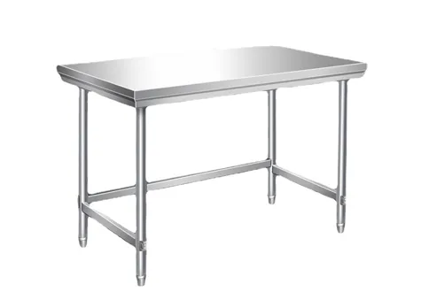 Mesa de trabajo de acero inoxidable