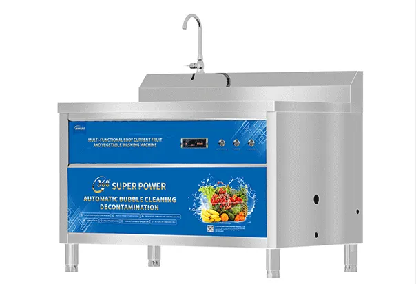 lavadora comercial de frutas y verduras mes x2