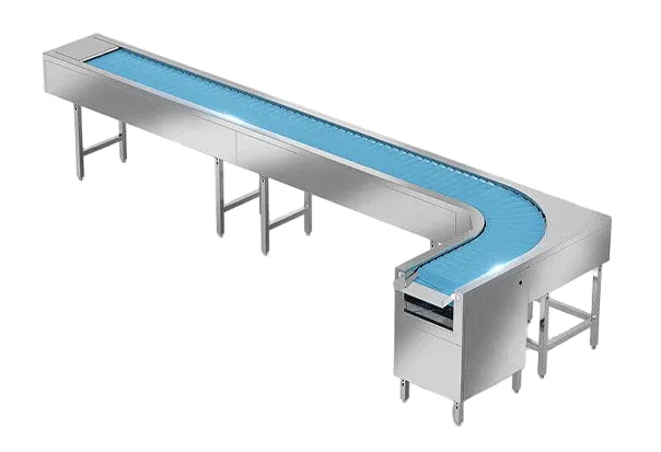 cinta transportadora de retorno de platos