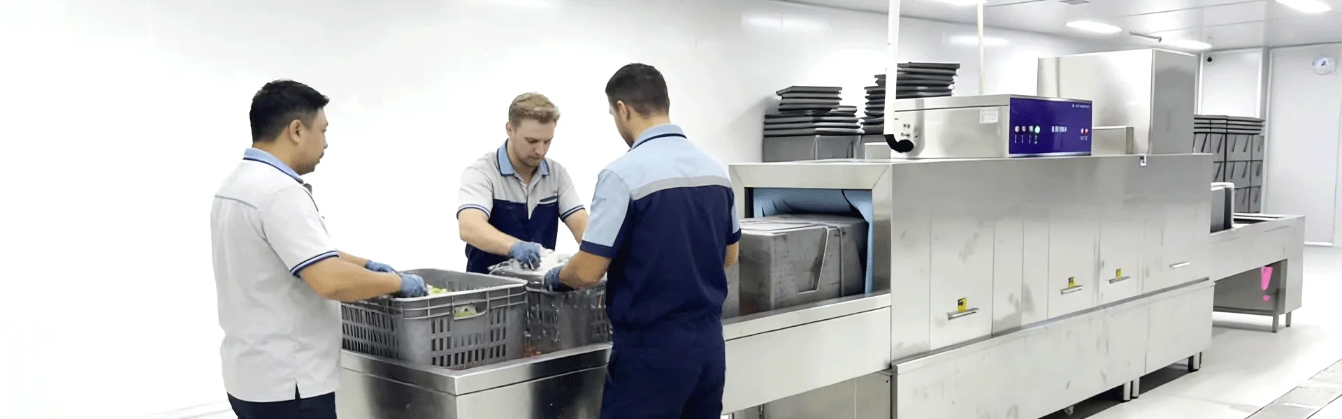 Fabricante de Lavadoras de Cajas de Plástico